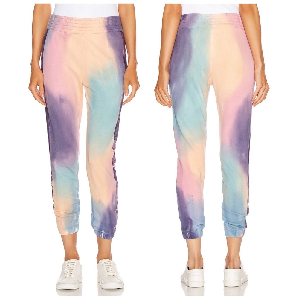 MOTHER The Springy Lounger Ankle Sweatpant in Let's Get Metaphysical